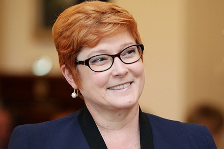 Bộ trưởng Quốc phòng Australia Marise Payne.